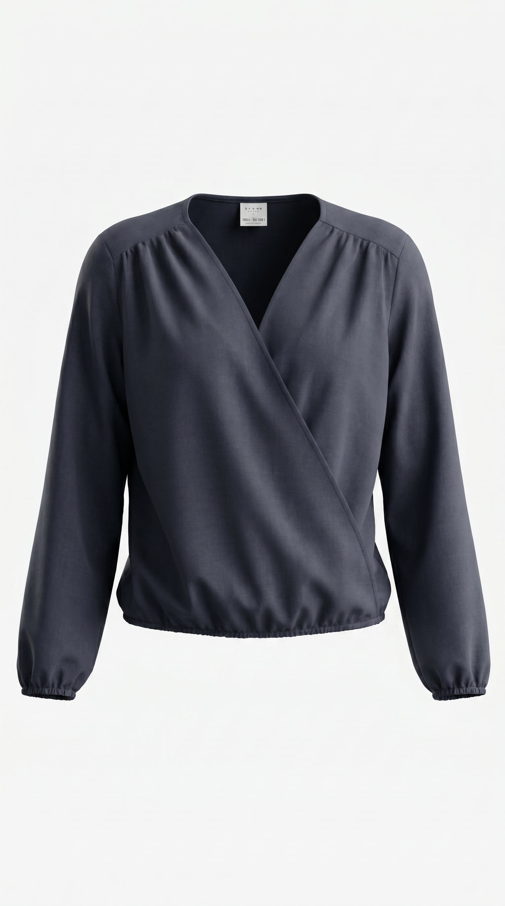 GEMMA - camicia collo a V | Manica Lunga