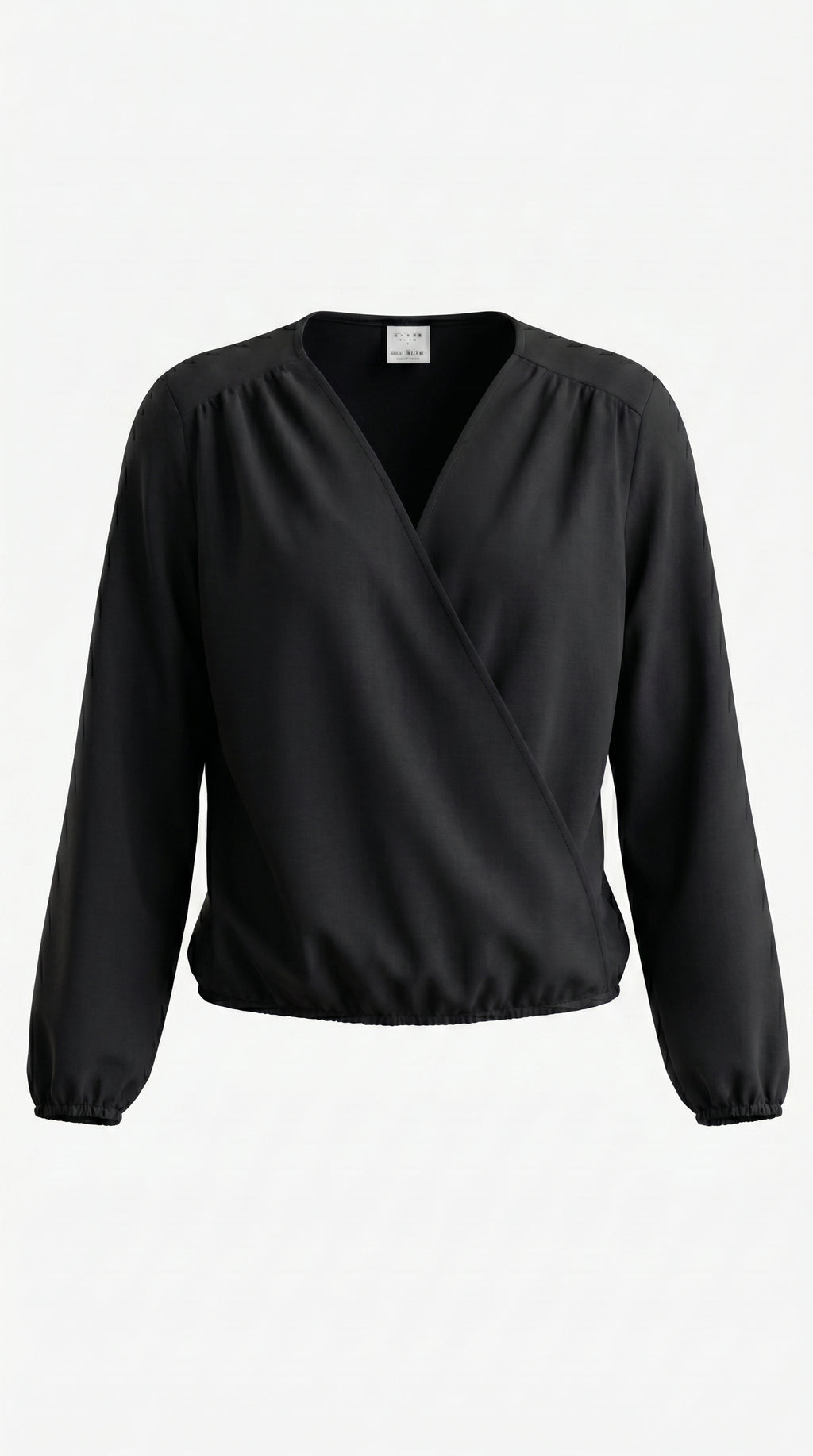 GEMMA - camicia collo a V | Manica Lunga